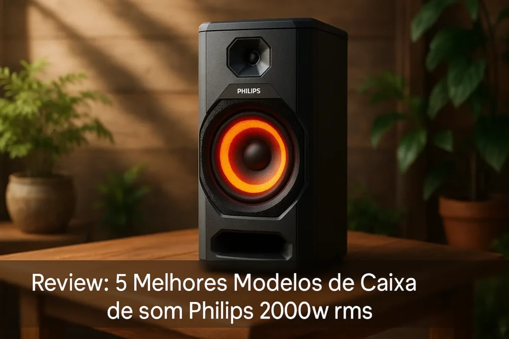 5 Melhores Modelos de Caixa de som Philips 2000w rms