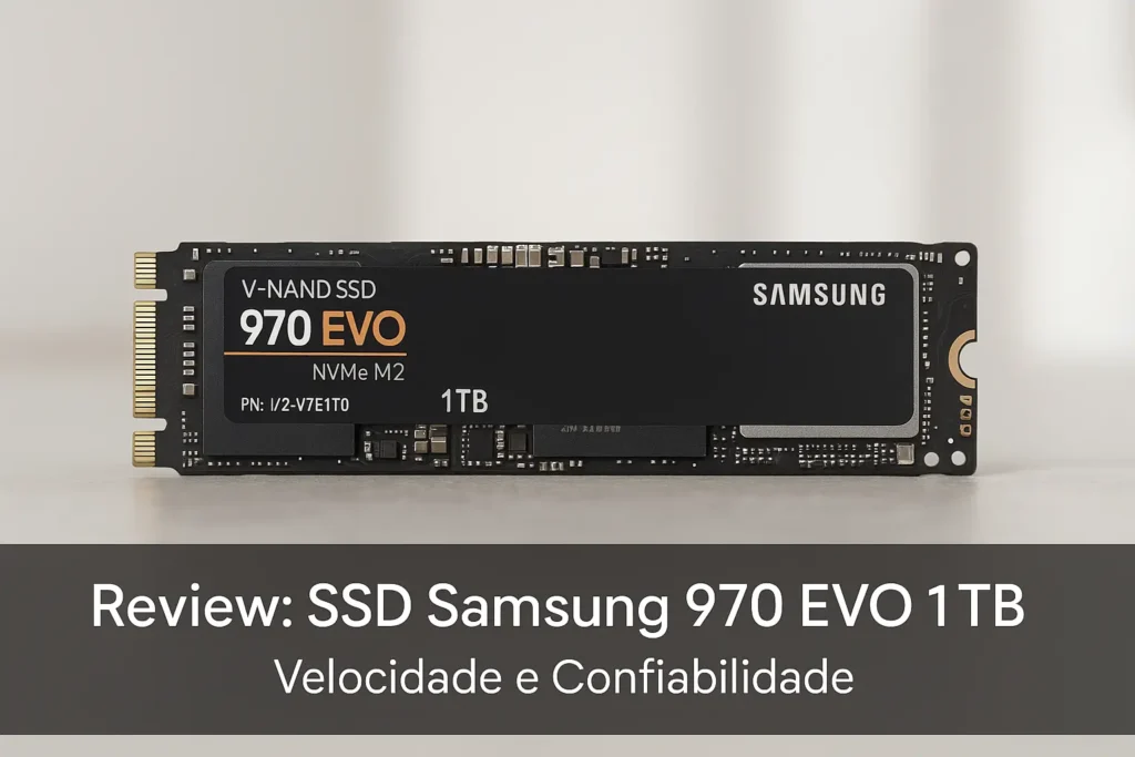 SSD Samsung 970 EVO 1TB: Velocidade e Confiabilidade
