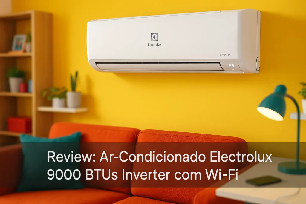 Ar-Condicionado Electrolux 9000 BTUs Inverter com Wi-Fi