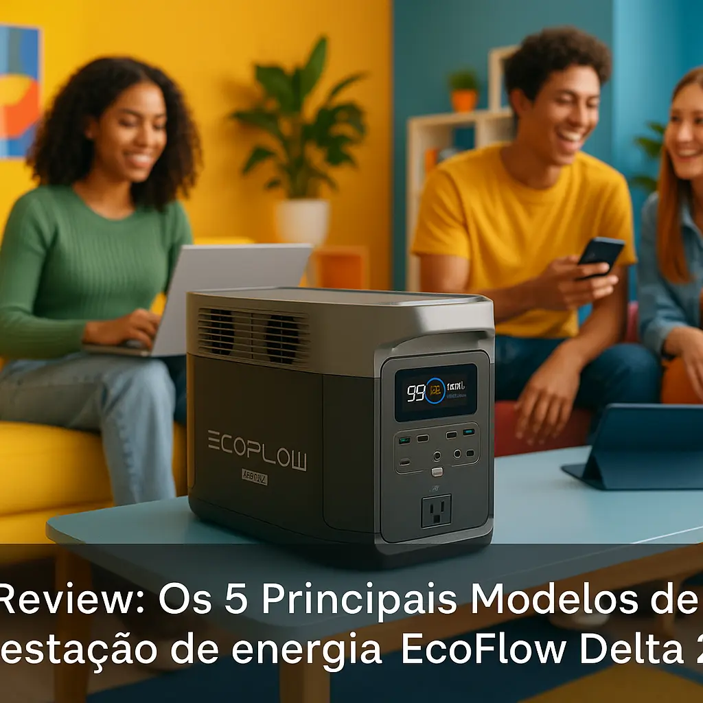 Os 5 Principais Modelos de estação de energia ecoflow delta 2