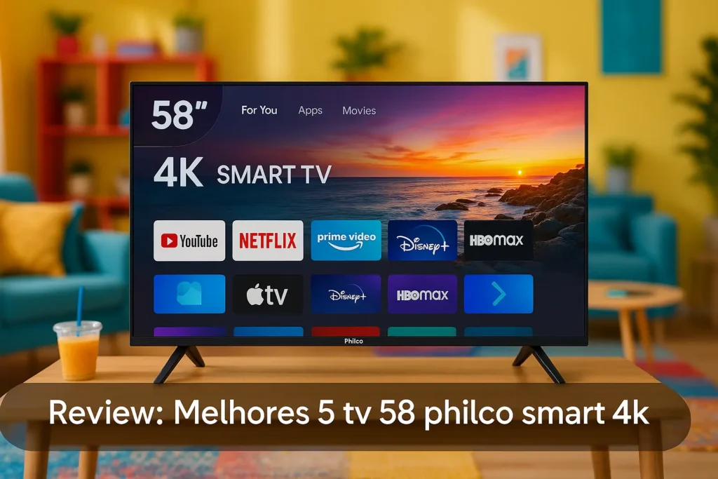 Melhores 5 tv 58 philco smart 4k