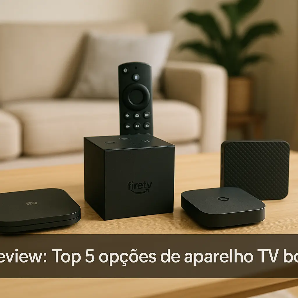 Top 5 Opções de aparelho TV box