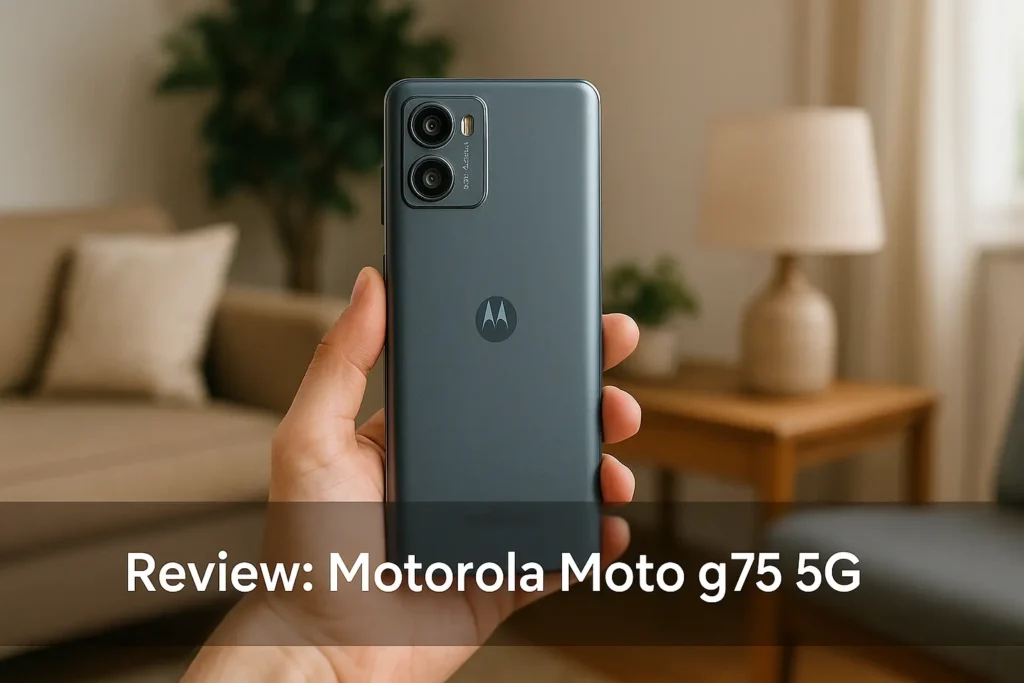 Smartphone Motorola Moto g75 5G: Desempenho, Câmera e Durabilidade