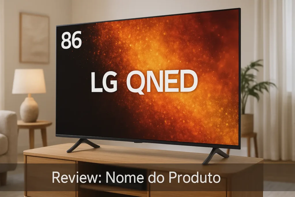 Cinco Principais Modelos de smart TV LG QNED 86