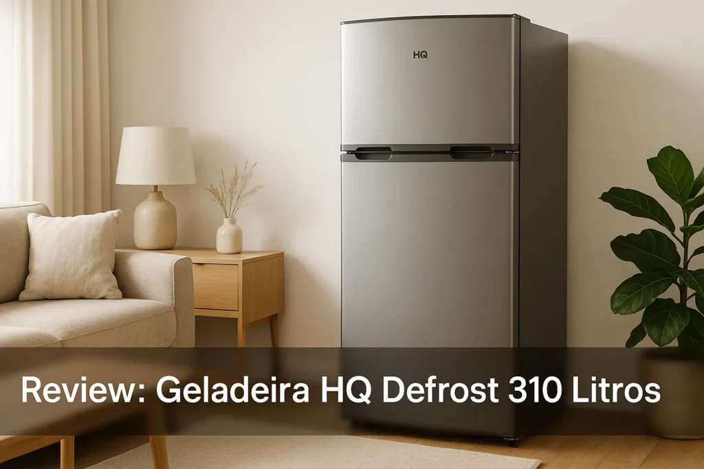 Geladeira HQ Defrost 310 Litros: Economia e Praticidade