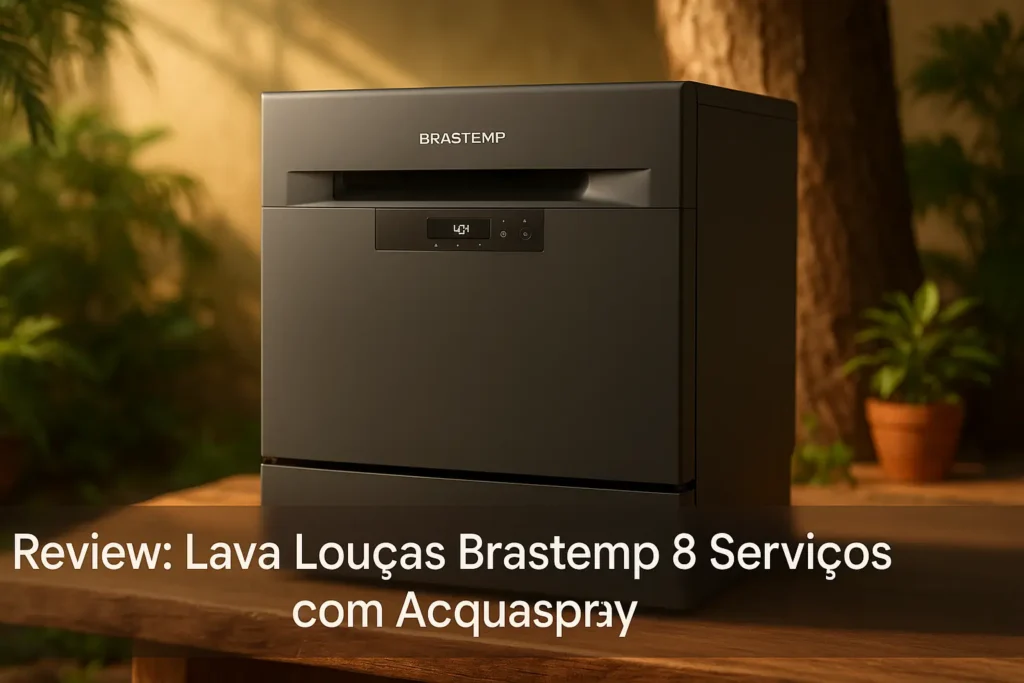 Lava Louças Brastemp 8 Serviços com Acquaspray