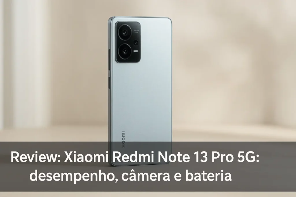 Xiaomi Redmi Note 13 Pro 5G: desempenho, câmera e bateria