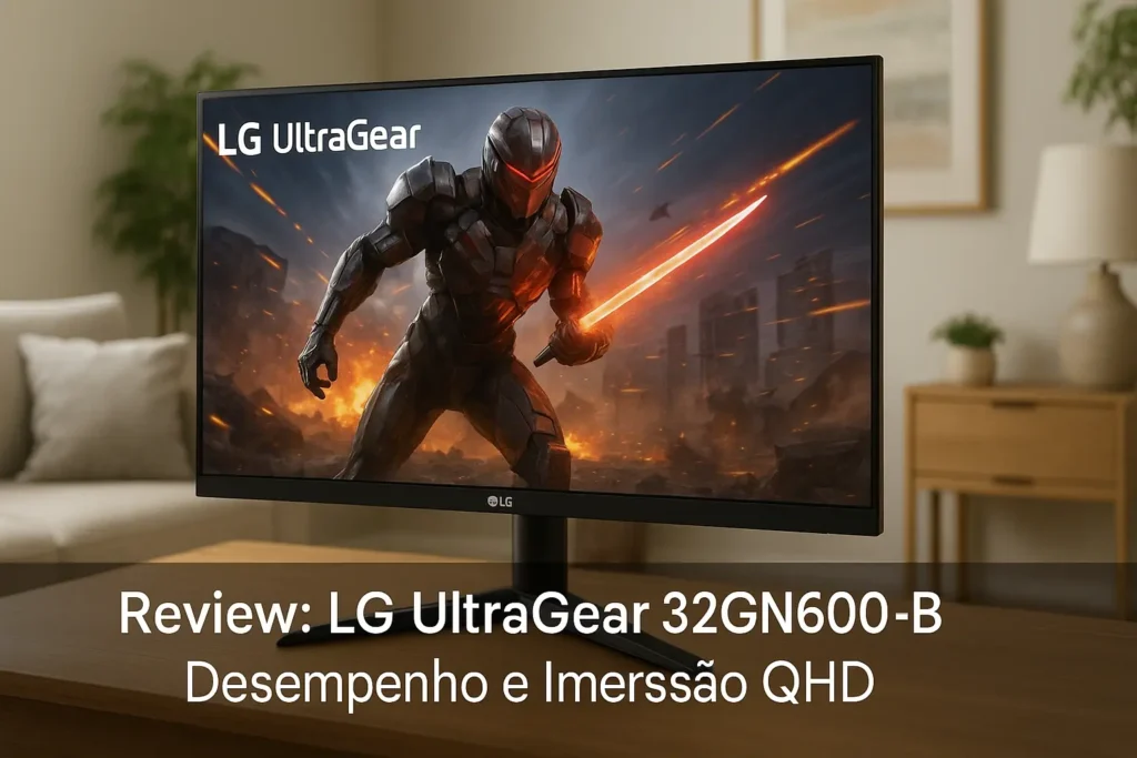 LG Ultragear 32Gn600-B: Desempenho e Imersão QHD