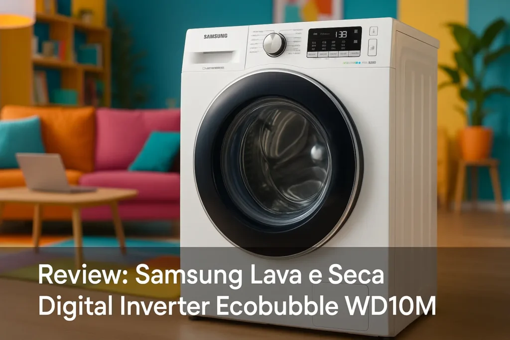 Samsung Lava e Seca Digital Inverter Ecobubble WD10M