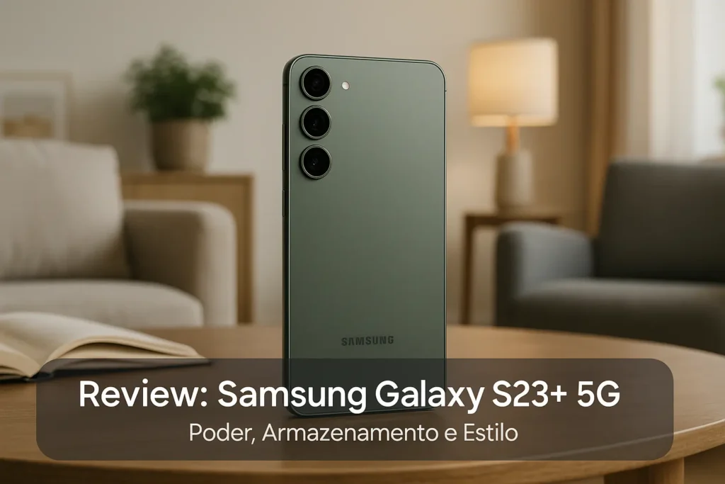 Samsung Galaxy S23+ 5G: Poder, Armazenamento e Estilo