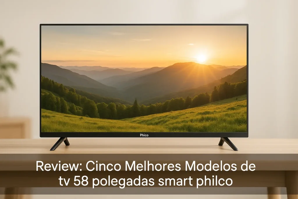 Cinco Melhores Modelos de tv 58 polegadas smart philco