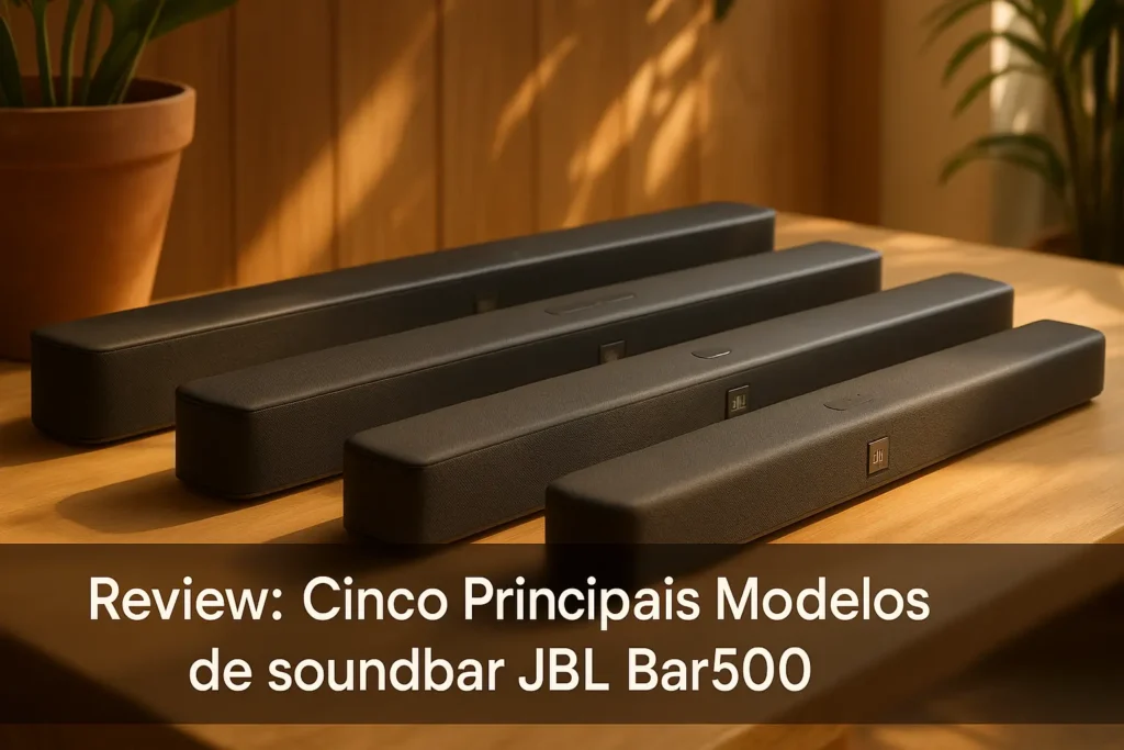 Cinco Principais Modelos de soundbar JBL bar500