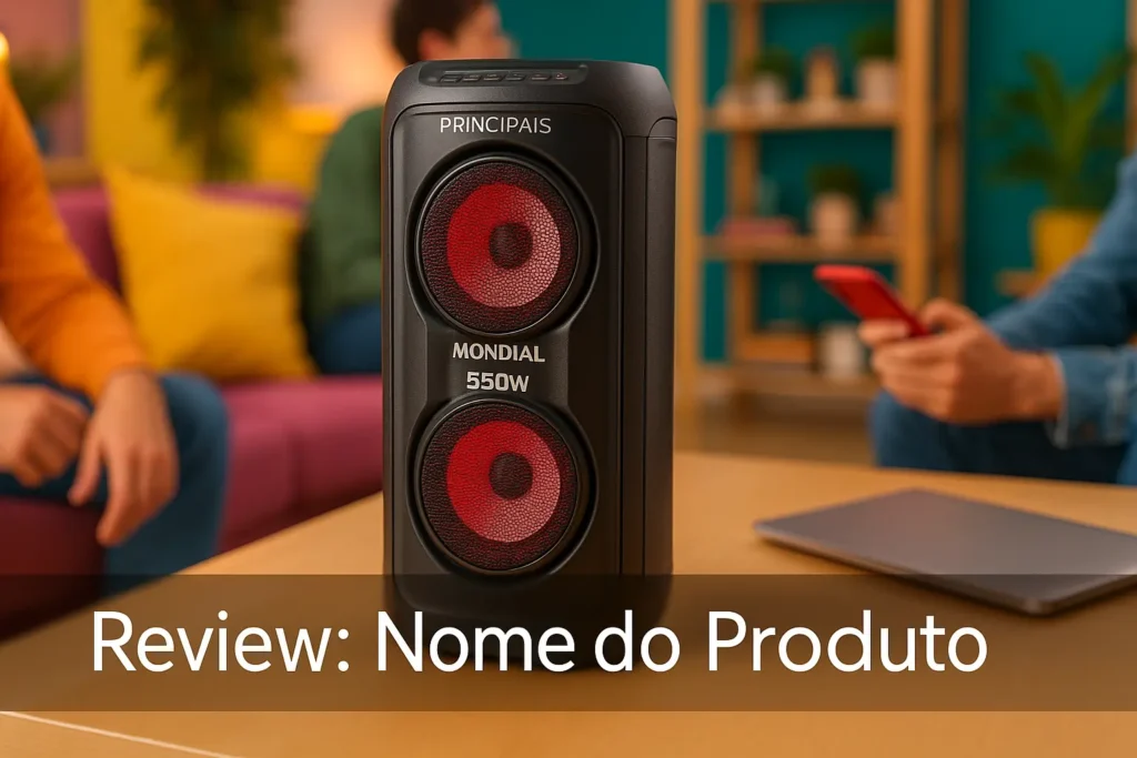 Principais 5 Caixa de som bluetooth Mondial 550w