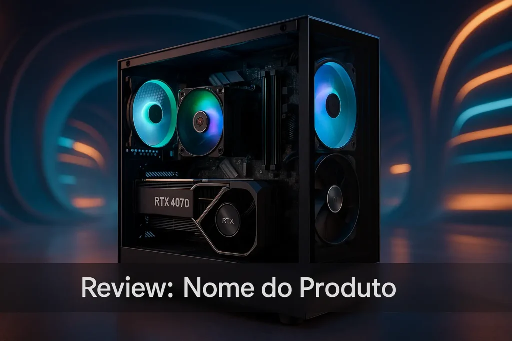 Monte seu PC: Ryzen 7 5700X3D, RTX 4070, 16GB, 512GB SSD