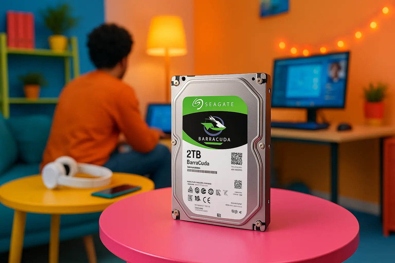 HDD Seagate Barracuda 2TB: potência e baixo consumo