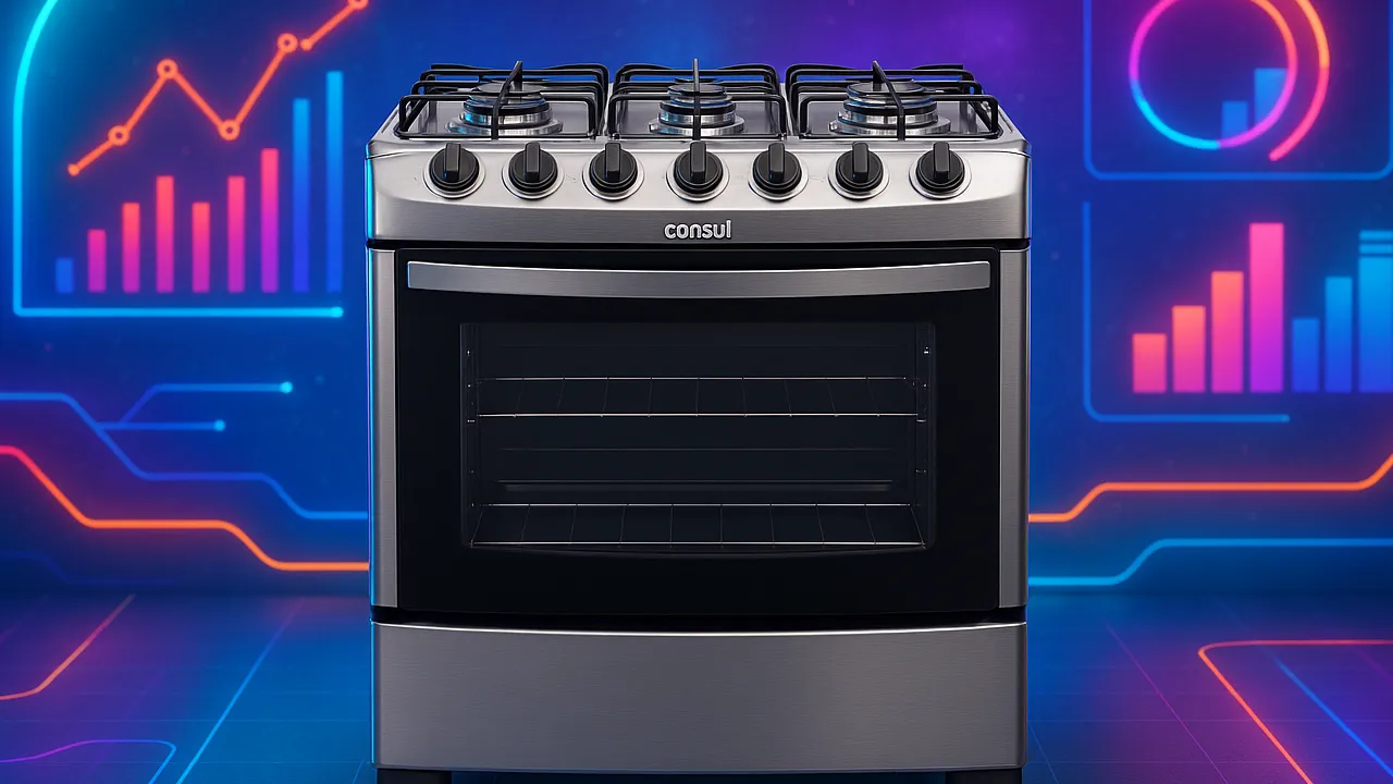 Fogão Consul 5 bocas Inox: a melhor escolha da categoria?
