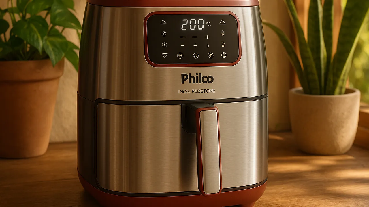 Air Fry Philco Inox Redstone: potência e praticidade