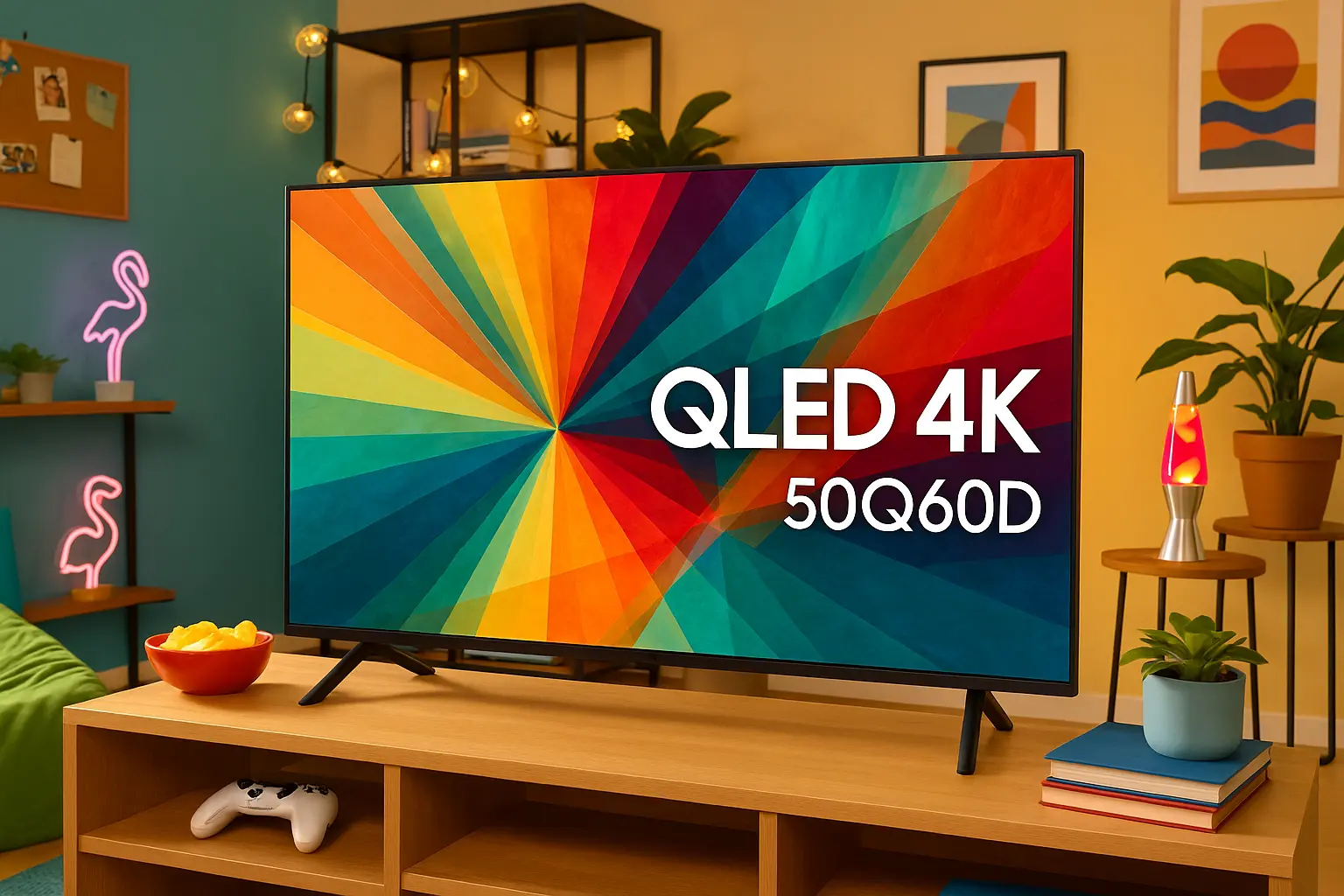 Smart TV QLED 4K 50Q60D: análise completa e sem filtros