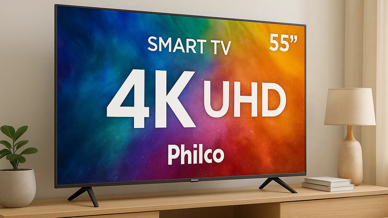 5 Melhores Smart TVs 4K 55 Polegadas Philco em 2025