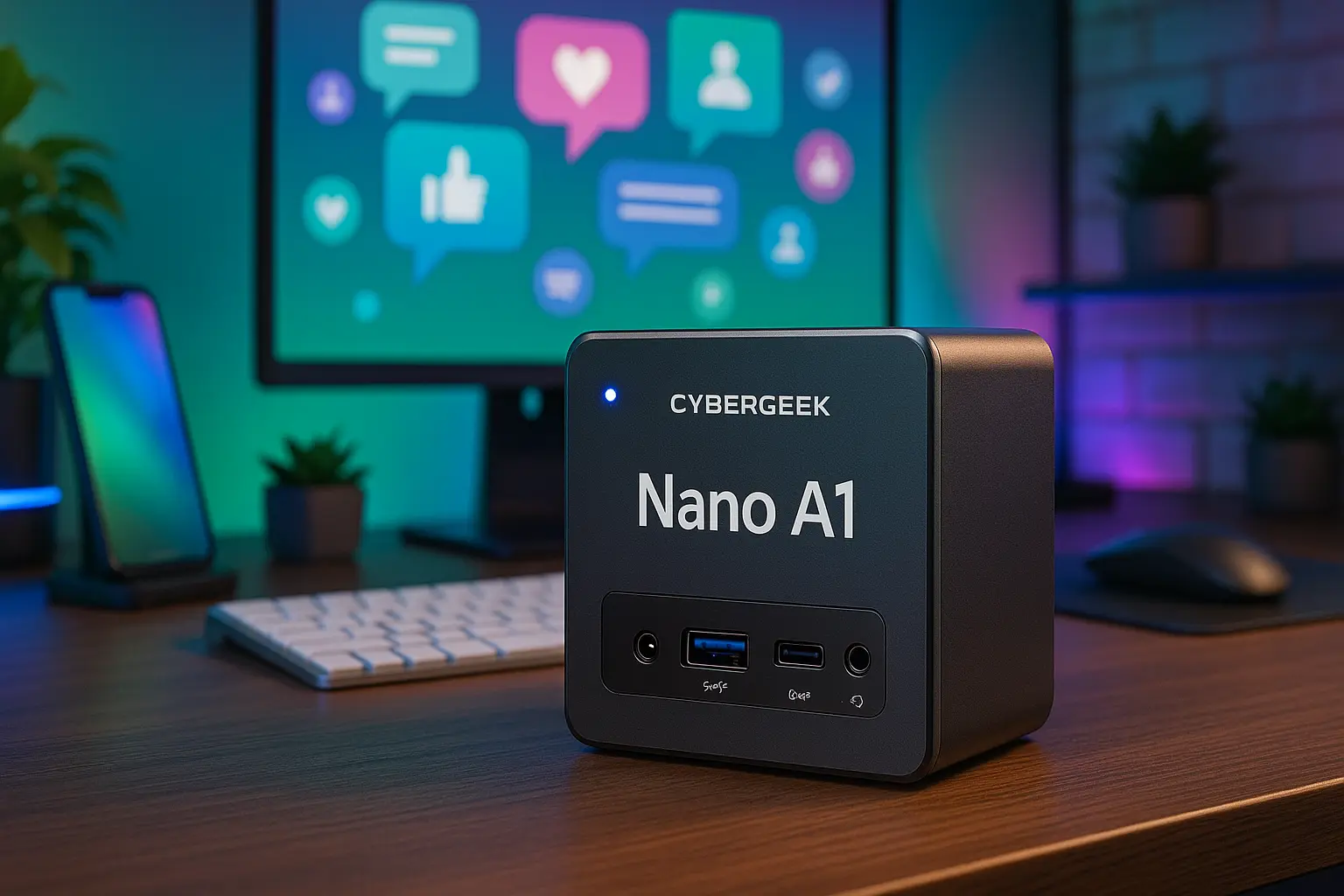 CyberGeek Nano A1: potência e versatilidade compacta