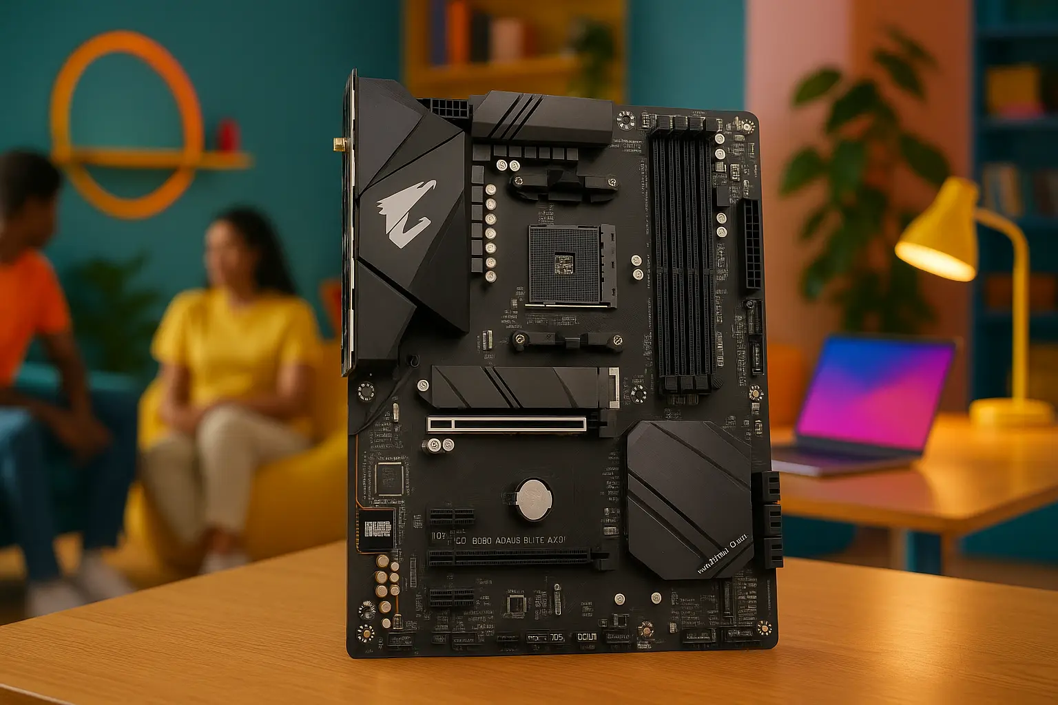 Gigabyte B550 AORUS ELITE AX V2: desempenho real