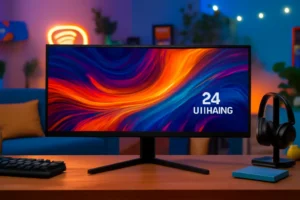 Monitor Concórdia Gamer Curvo Ultrawide UZ340 34": Alta performance visual