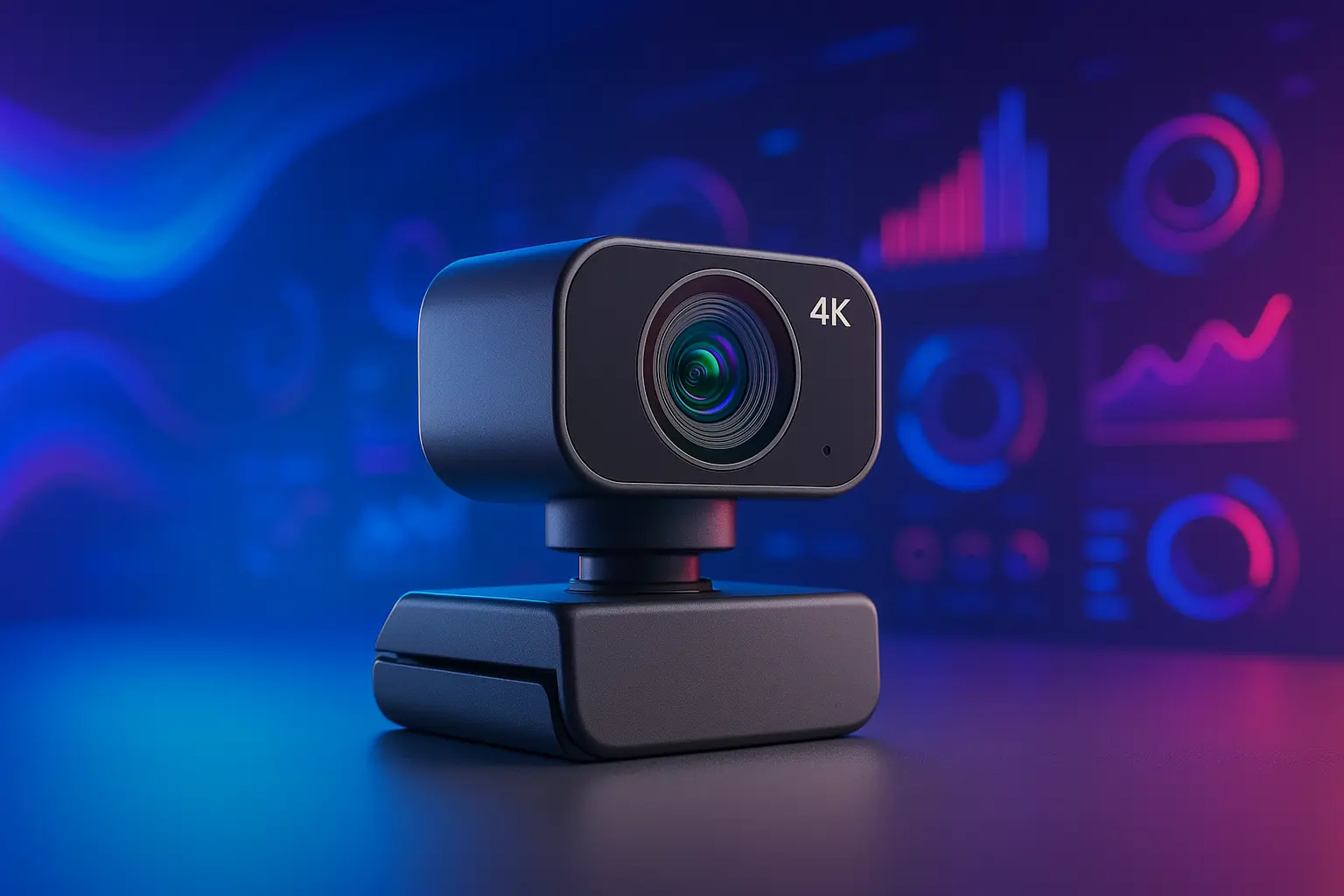 Webcams 4K Tiny 2: foco rápido e rastreamento inteligente
