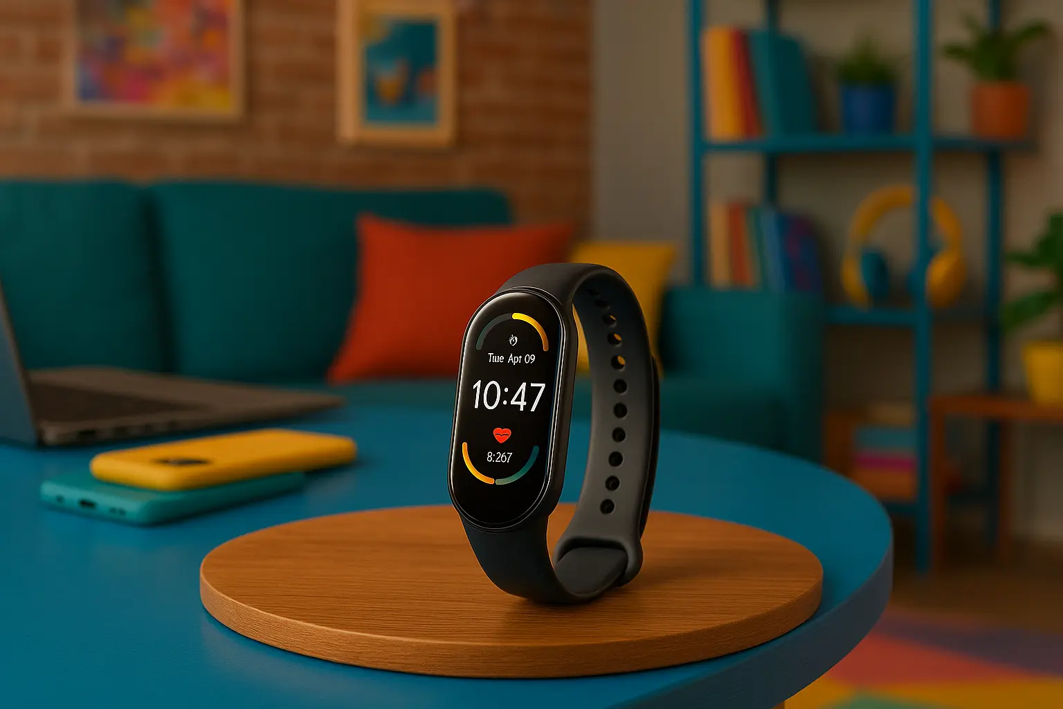 Mi Band 8: monitoramento completo e discreto