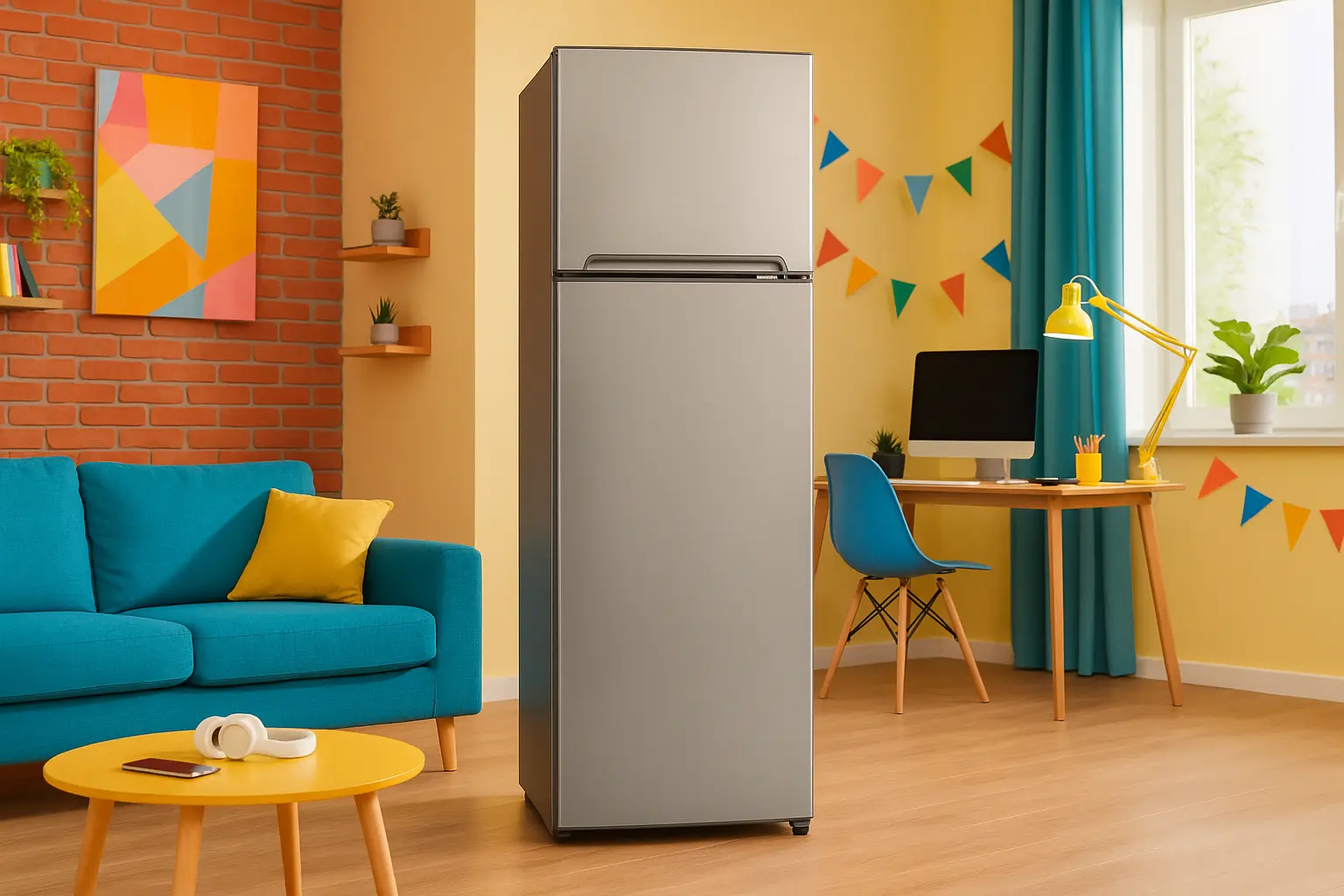 Geladeira HQ Frost Free 360L: eficiência com boa capacidade