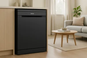 Samsung Lava-louças 10 serviços Black Inox: praticidade silenciosa