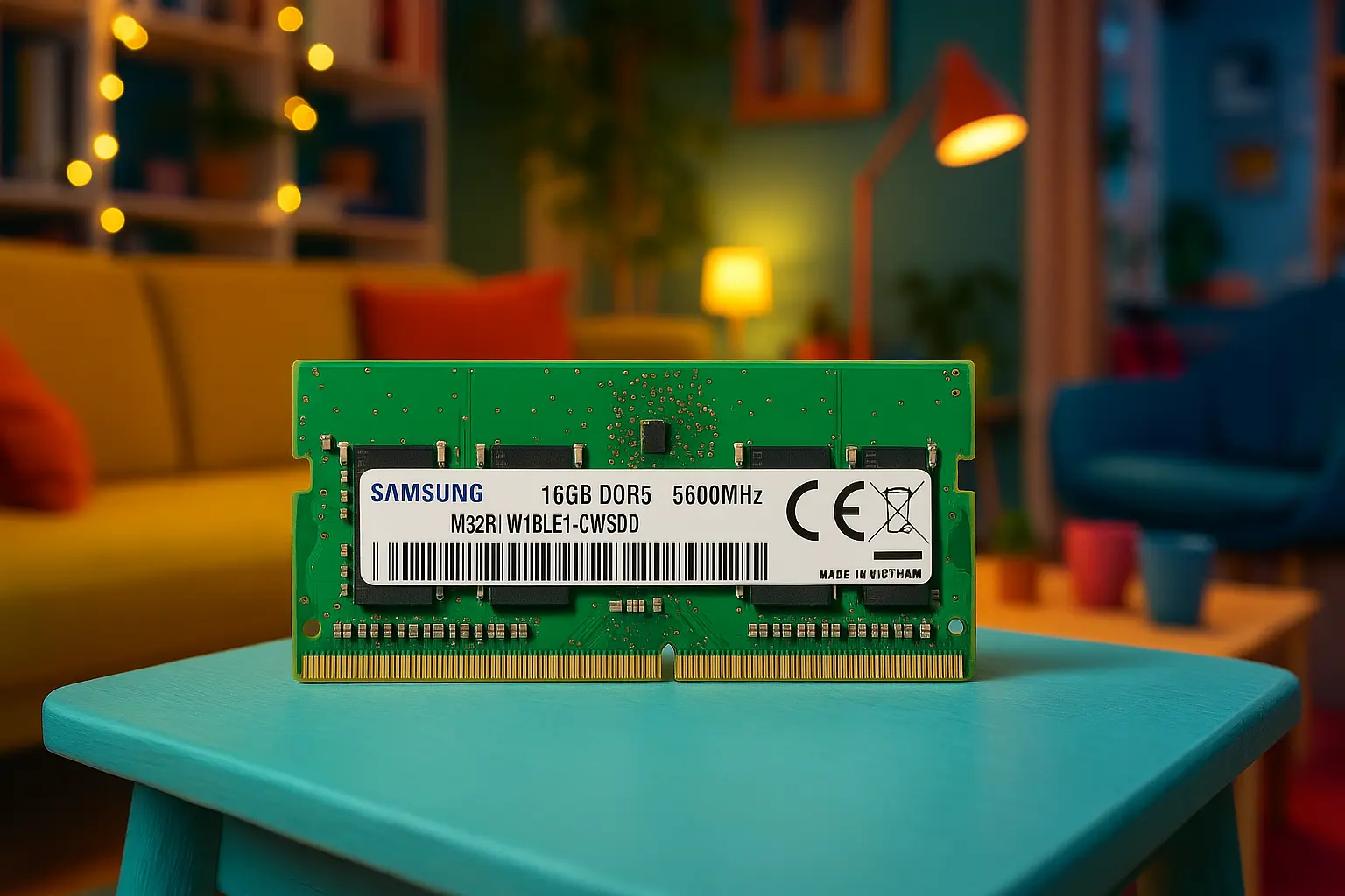 Samsung 16GB DDR5 5600MHz: desempenho veloz e eficiente