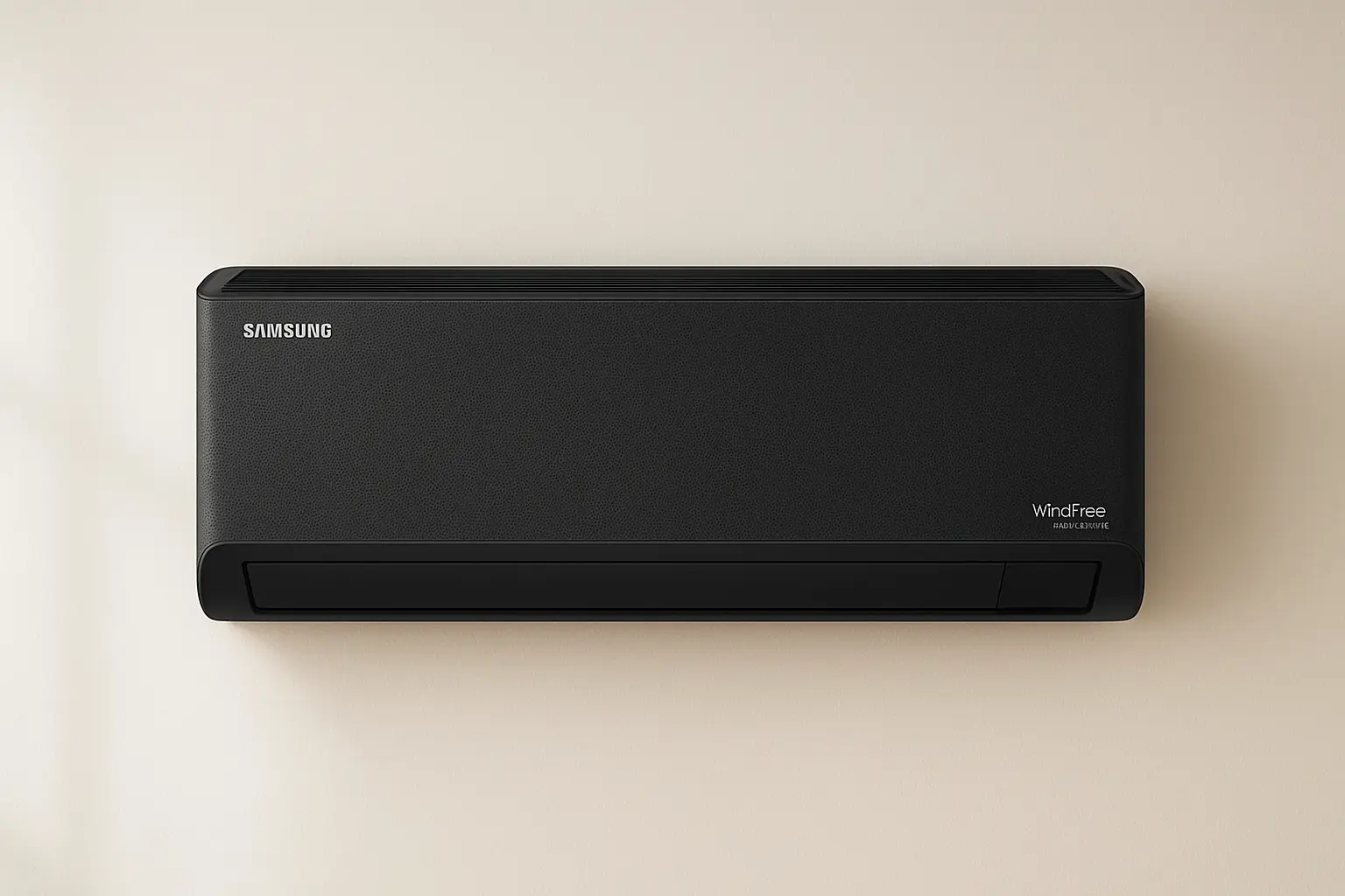 Ar-condicionado Samsung WindFree Black Edition: conforto sem rajadas