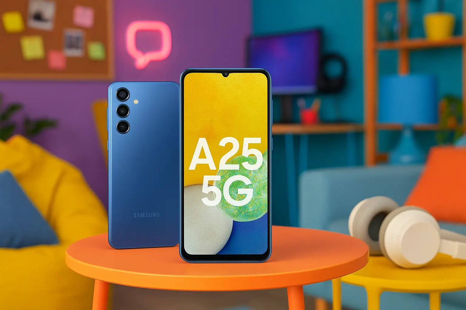 Samsung Galaxy A25 5G: fluidez e tela vibrante