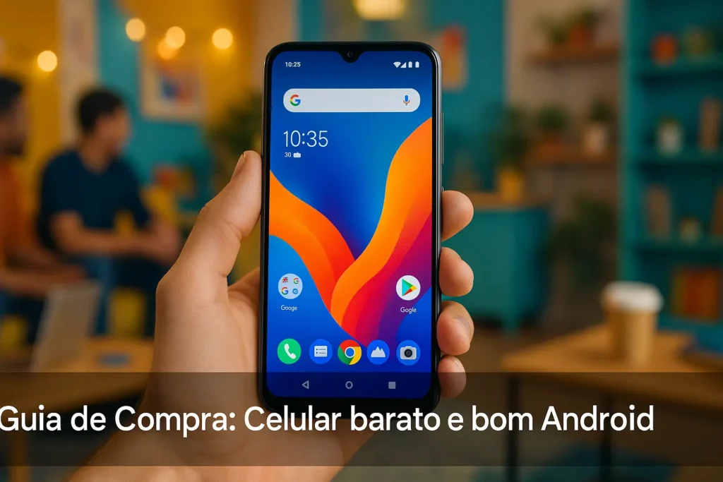 Guia Atualizado: 5 Celulares Baratos e Bons Android em 2025