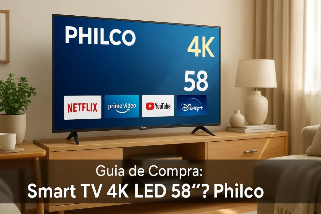 5 Melhores Smart TV 4K LED 58 Philco para Comprar em 2025