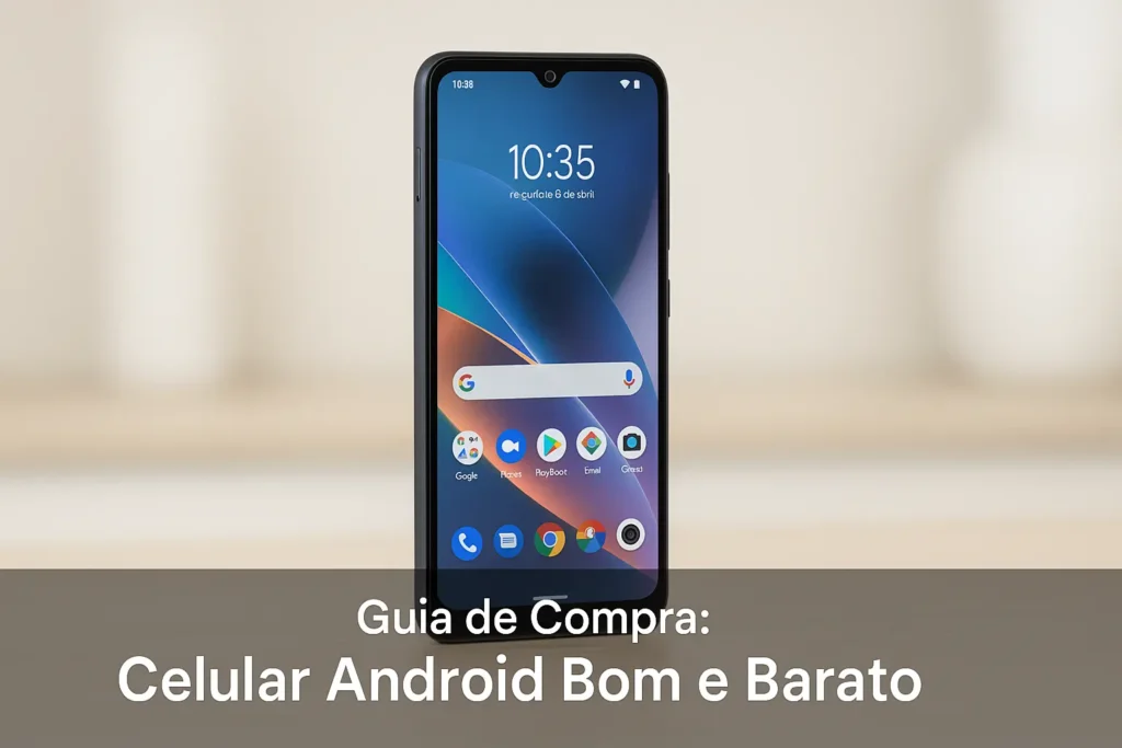 Guia Atualizado: 5 Celulares Android Bons e Baratos em 2025