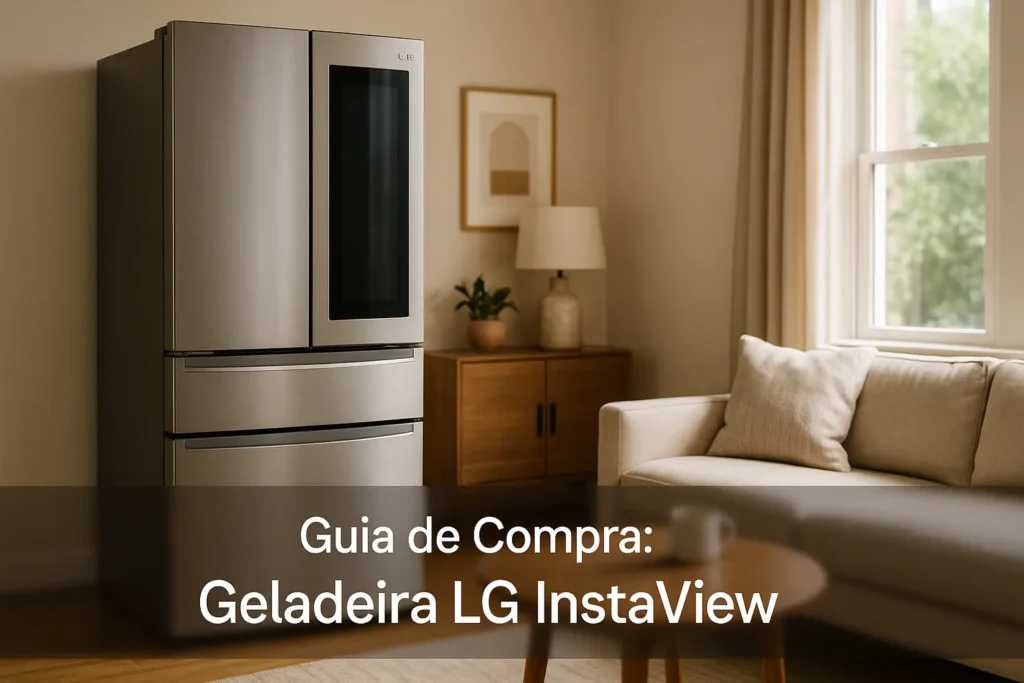 5 Geladeiras LG InstaView Incríveis para sua Cozinha