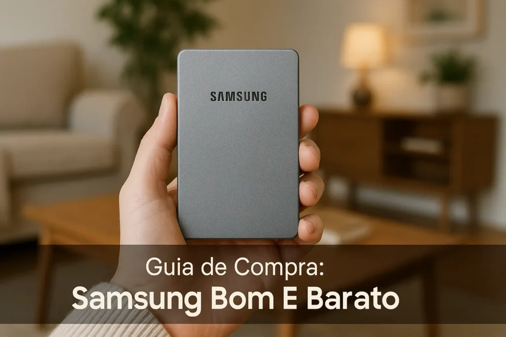 Guia de Compra: 5 Melhores Samsung Bom e Barato em 2025