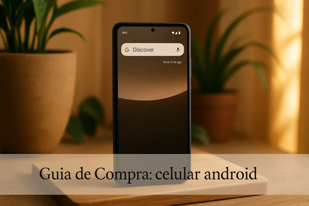 Guia Atualizado: 5 Celulares Android Imbatíveis em 2025