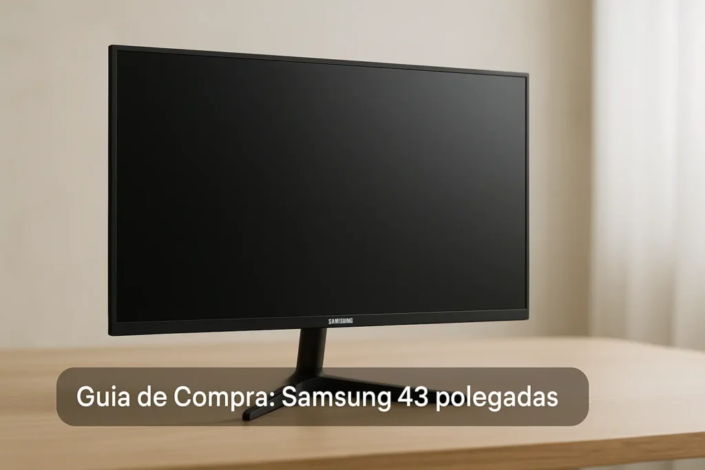 Guia de Compra: 5 Melhores Samsung 43 Polegadas com Excelente Avaliação