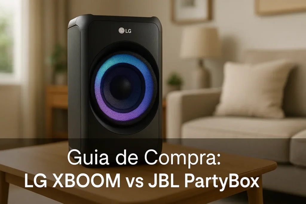LG Xboom vs JBL Partybox: Top 5 Caixas Potentes para Festas