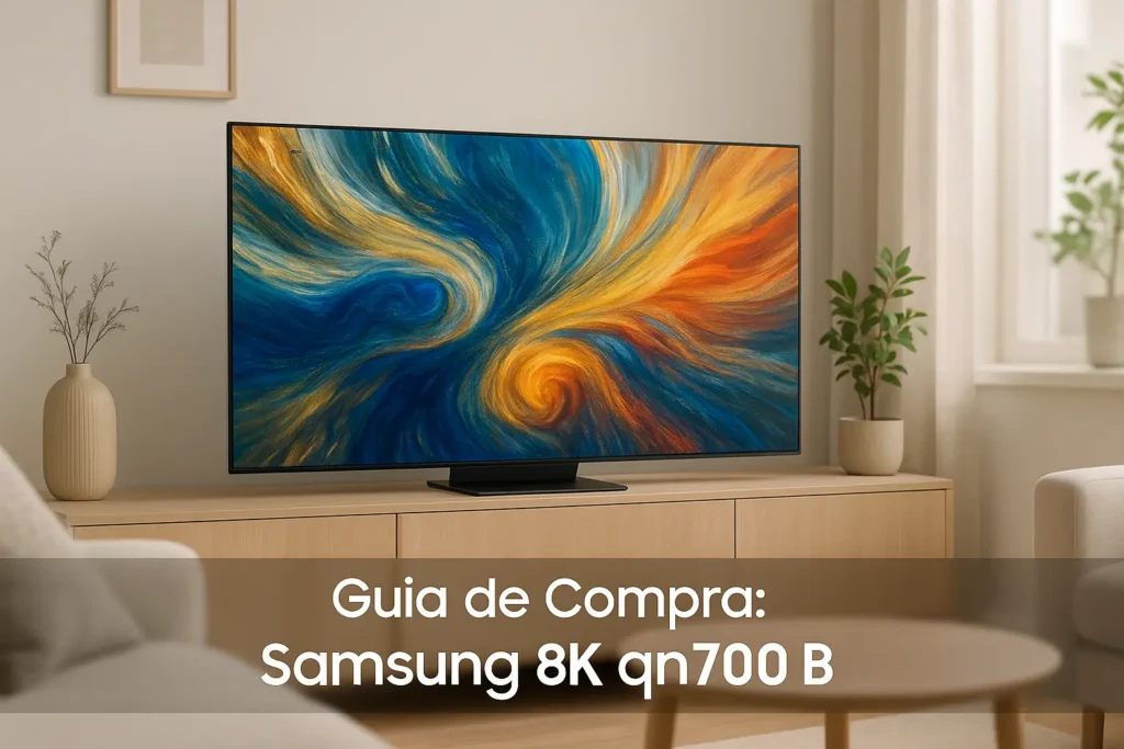 5 Melhores Samsung 8K QN700B com AI e Mini LED