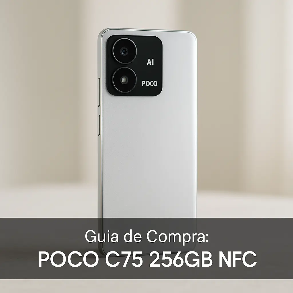 Top 5 Poco C75 256GB NFC Cor Prata com Melhor Custo × Benefício do Mercado