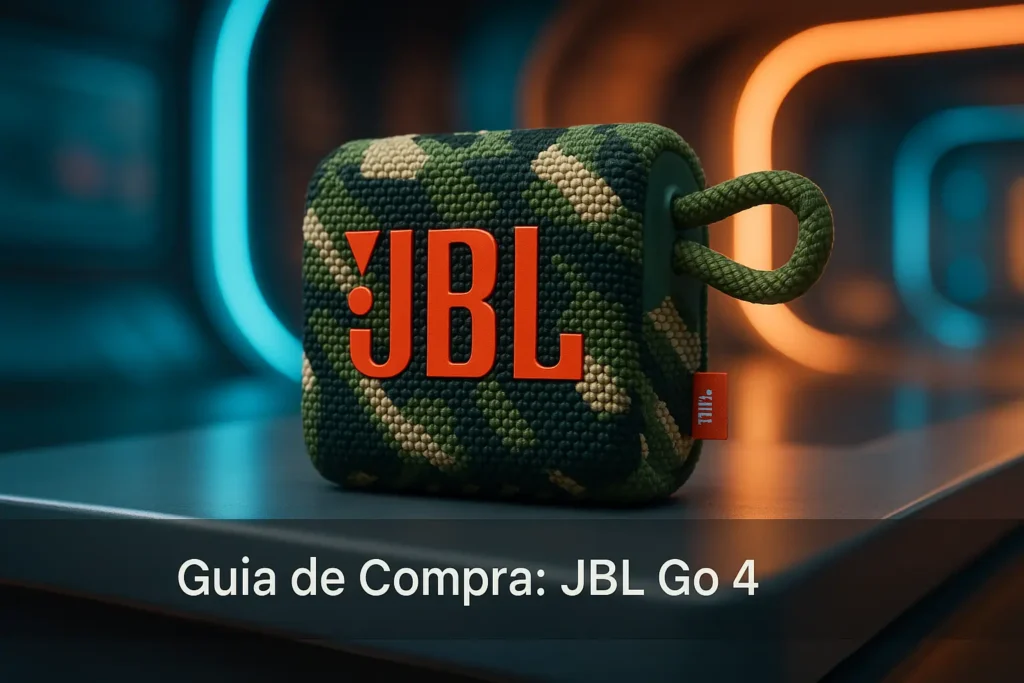 Guia Atualizado: 5 JBL GO 4 Camuflada Prontas pra Tudo