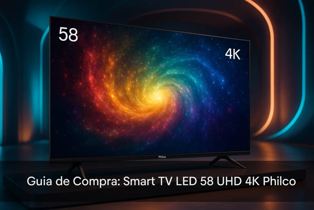 Guia de Compra: 5 Smart TVs LED 58" Philco 4K com Imagem Imersiva