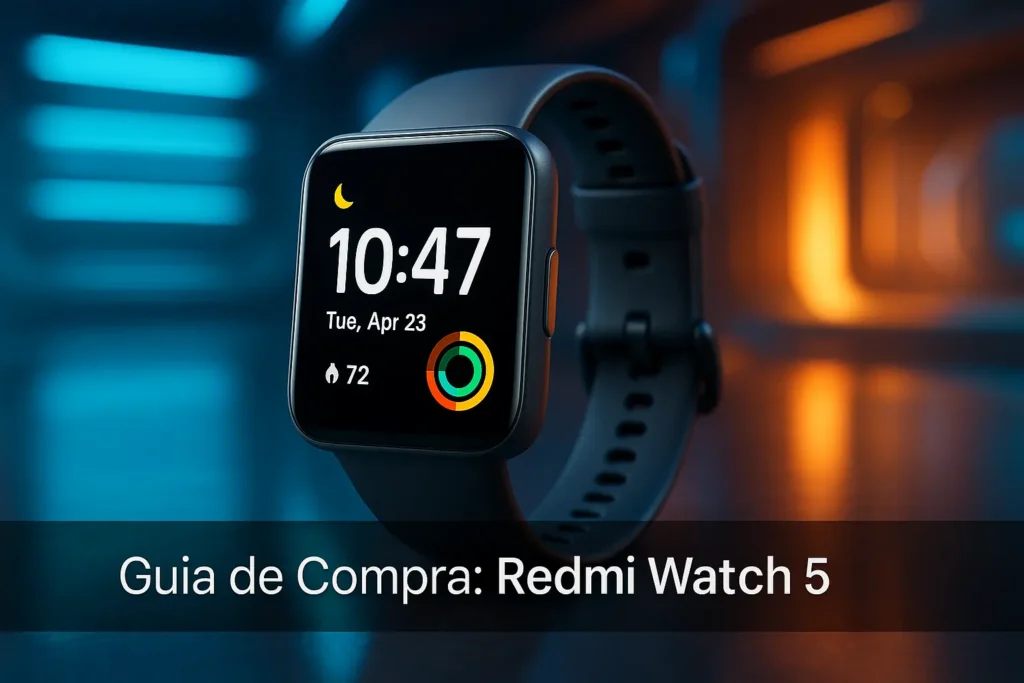 Guia de Compra: 5 Melhores Smartwatch Redmi Watch 5 com Estoque no Brasil