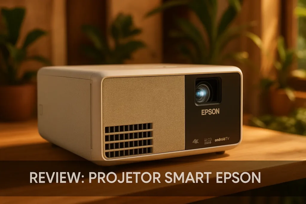 Projetor Epson FH02: brilho e definição nítida