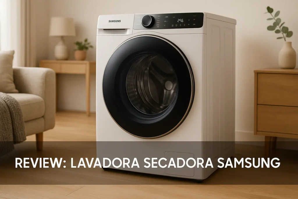 Lavadora Samsung WD13T: análise completa e sem filtros