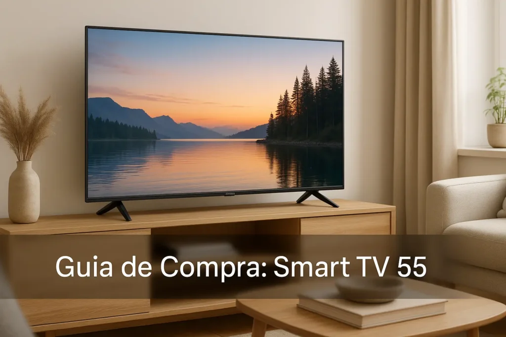 Guia de Compra: 5 Melhores Smart TV 55 Recomendadas por Especialistas