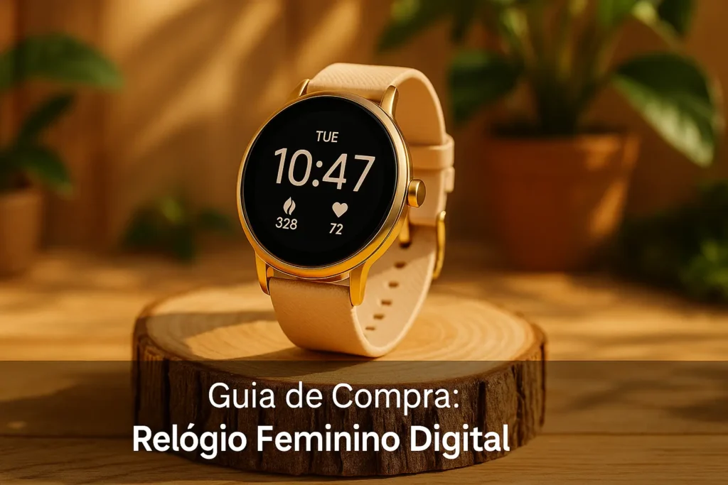 5 Melhores Relógios Femininos Digitais com Estilo e Tecnologia